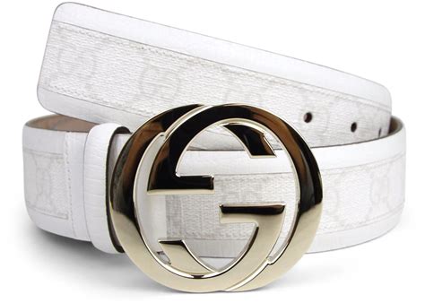 white guccie belt|real white Gucci belt.